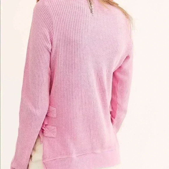 Free People Cropped Interlaken Thermal Top - Picture 3 of 4